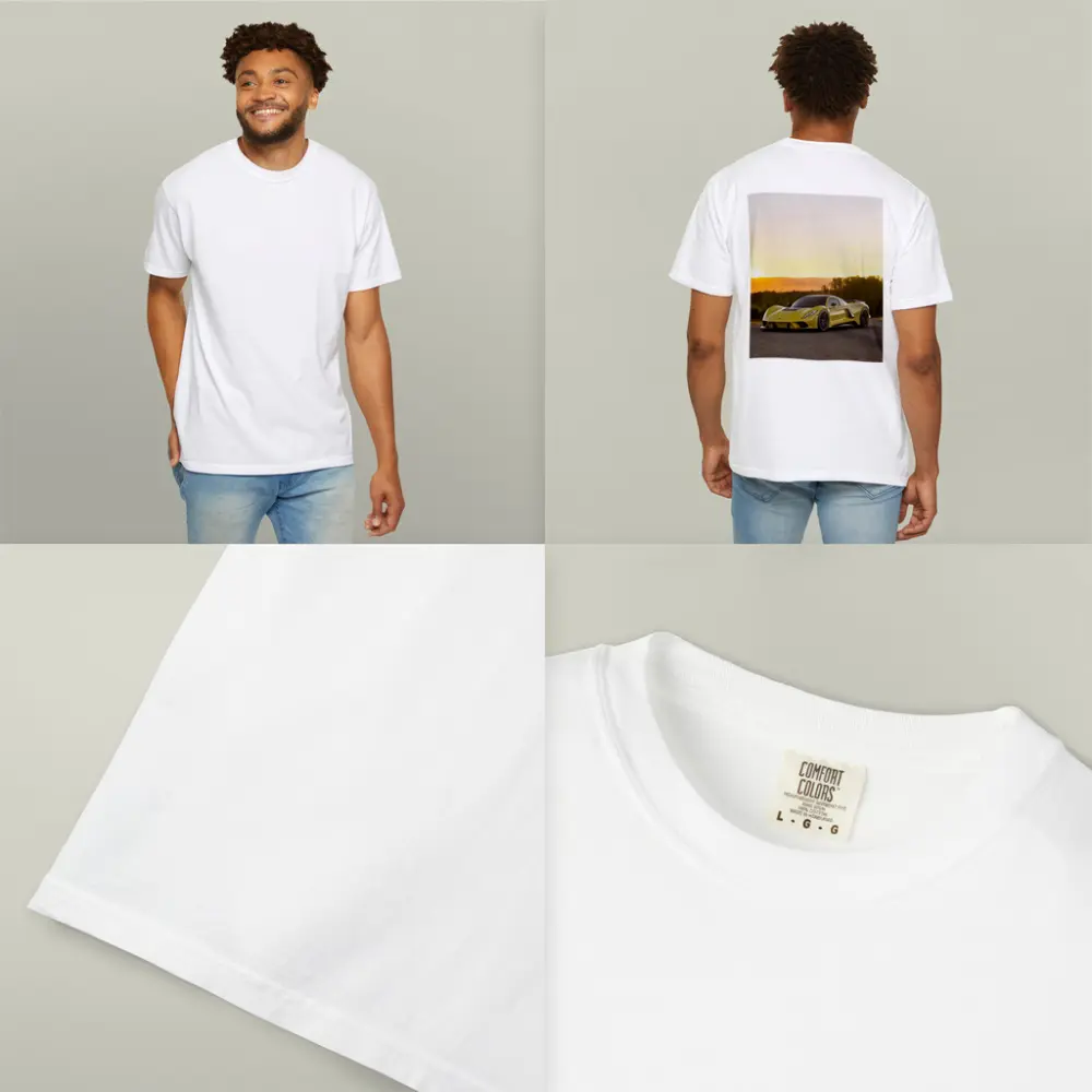 Hennessey Venom F5 Supercar Golden Sunset – T-Shirts