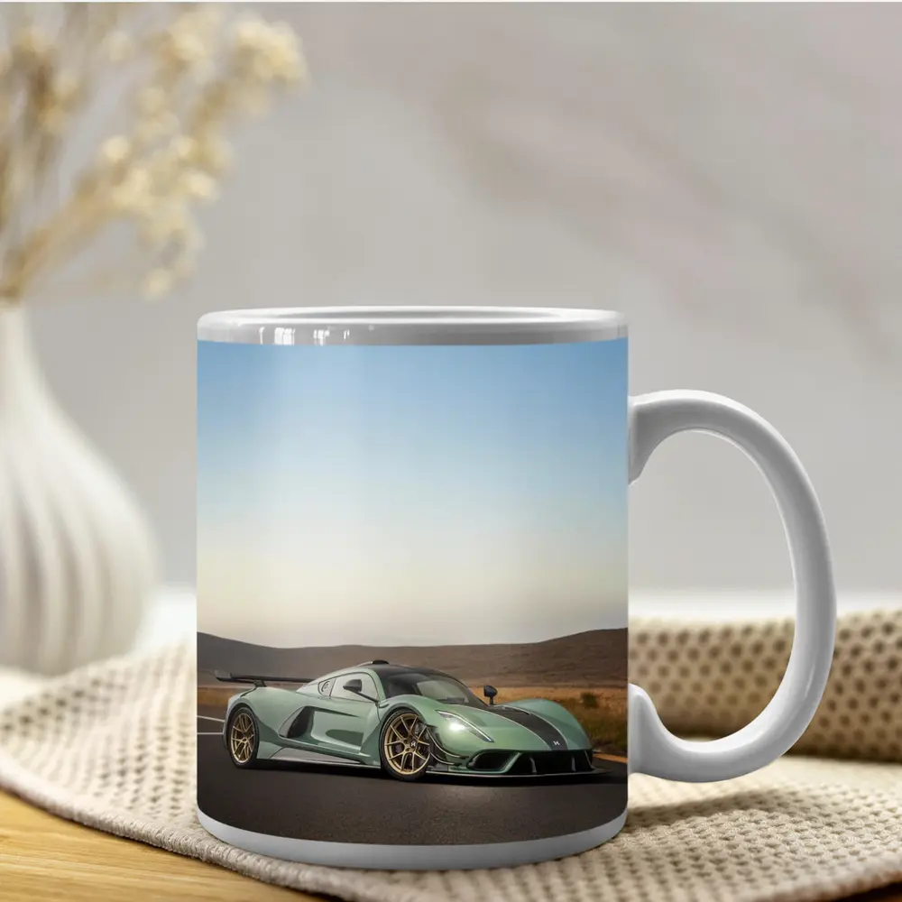 Hennessey Venom F5 On Open Road – Mugs