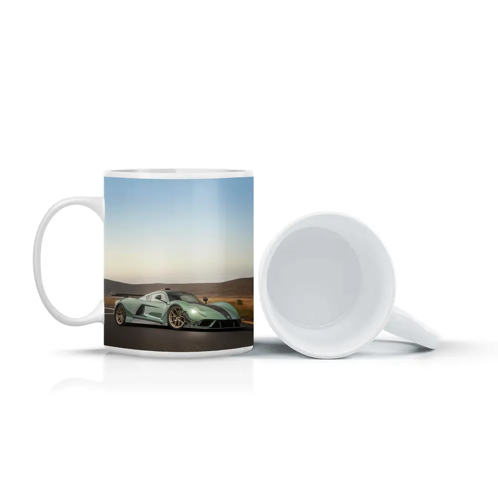 Hennessey Venom F5 On Open Road – Mugs