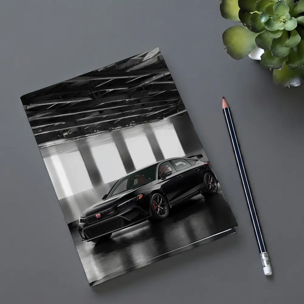 Honda Civic Type R Black Indoor Parking – Notebooks