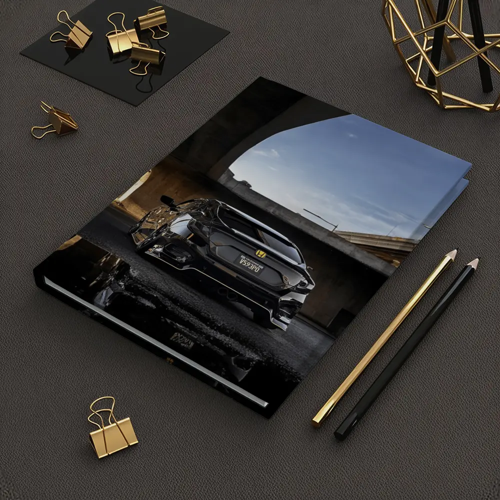 Black Honda Civic Under Urban Bridge – Notebooks