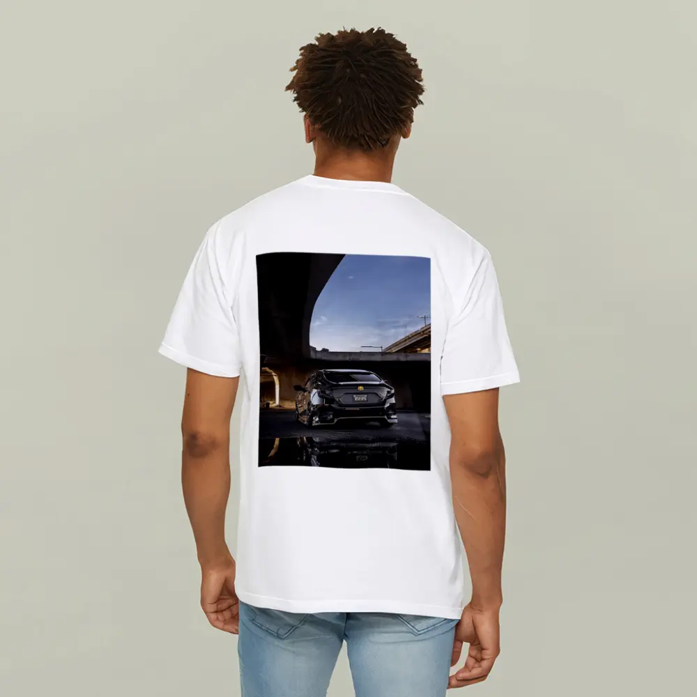 Black Honda Civic Under Urban Bridge – T-Shirts
