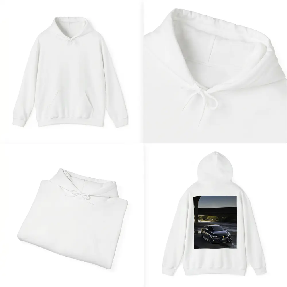 Black Honda Civic Under City Bridge – Hoodies