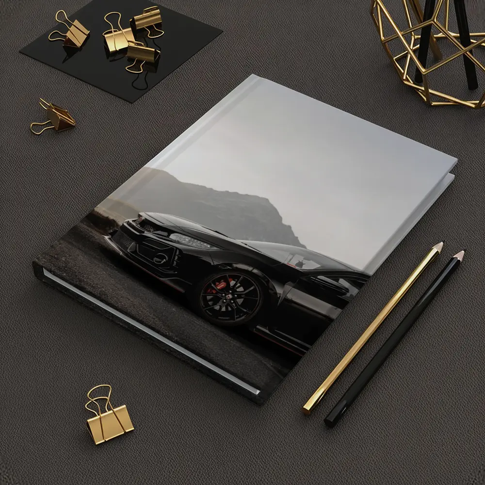 Honda Civic Type R Black Mountain Backdrop – Notebooks