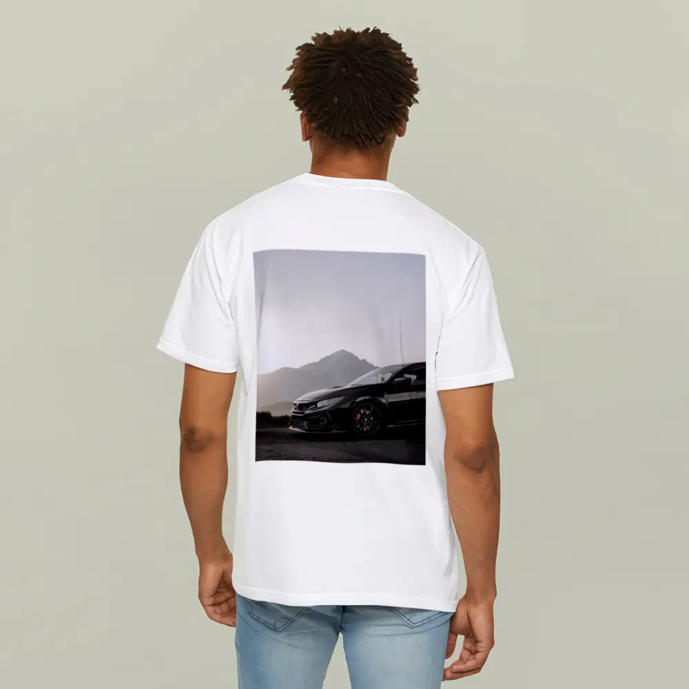 Honda Civic Type R Black Mountain Backdrop – T-Shirts