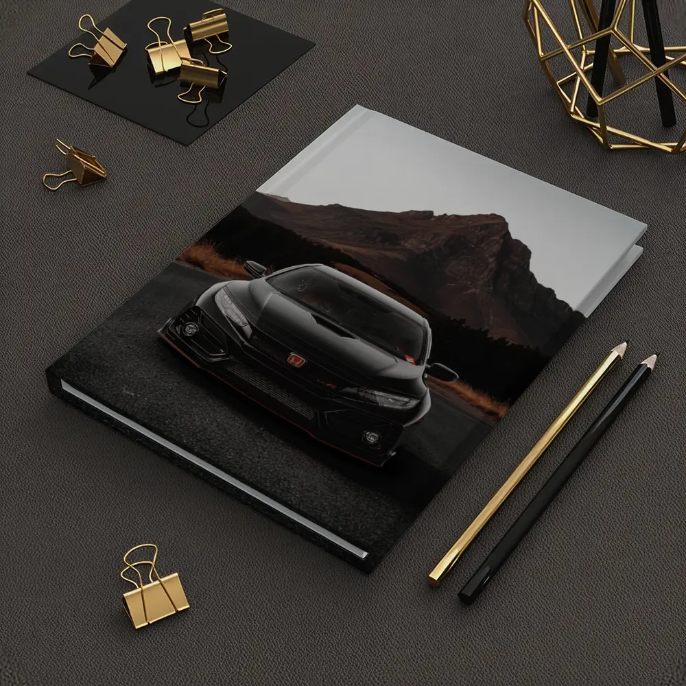 Honda Civic Type R Black Mountain Road – Notebooks