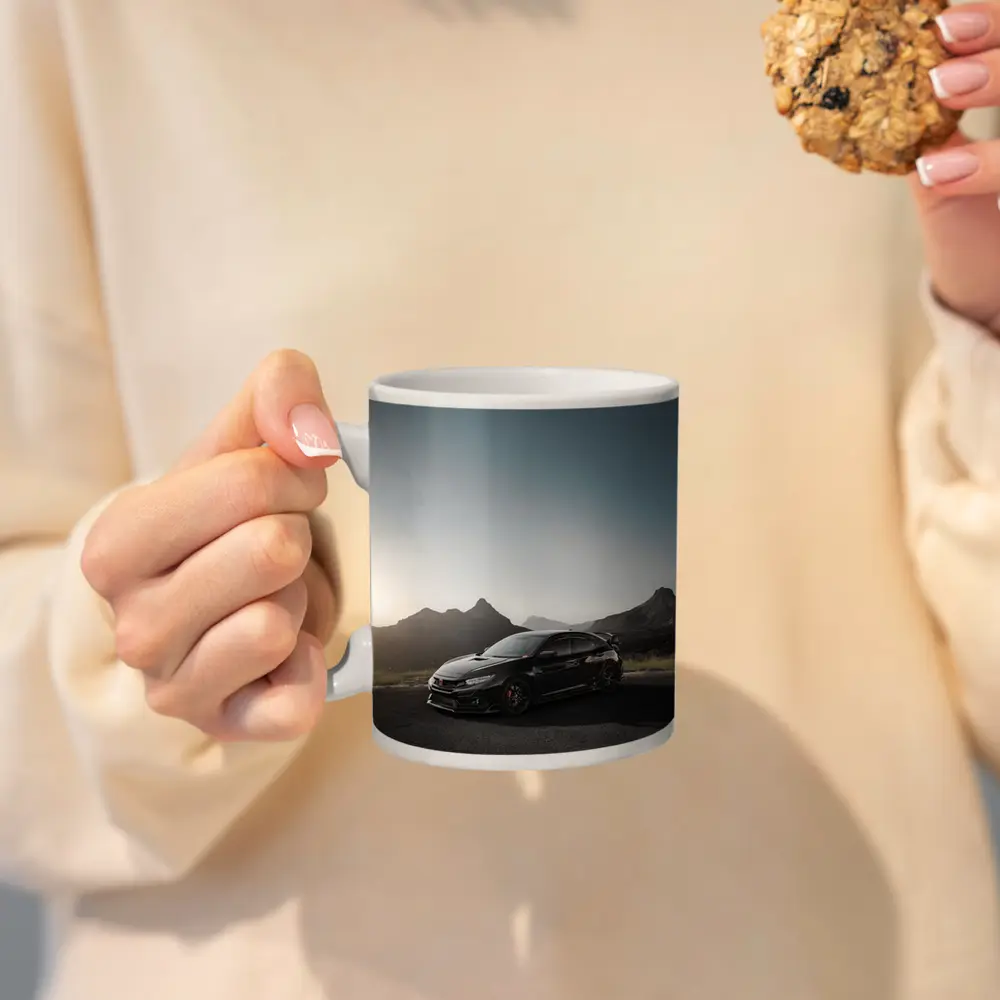 Honda Civic Type R Black Mountain Sunset – Mugs