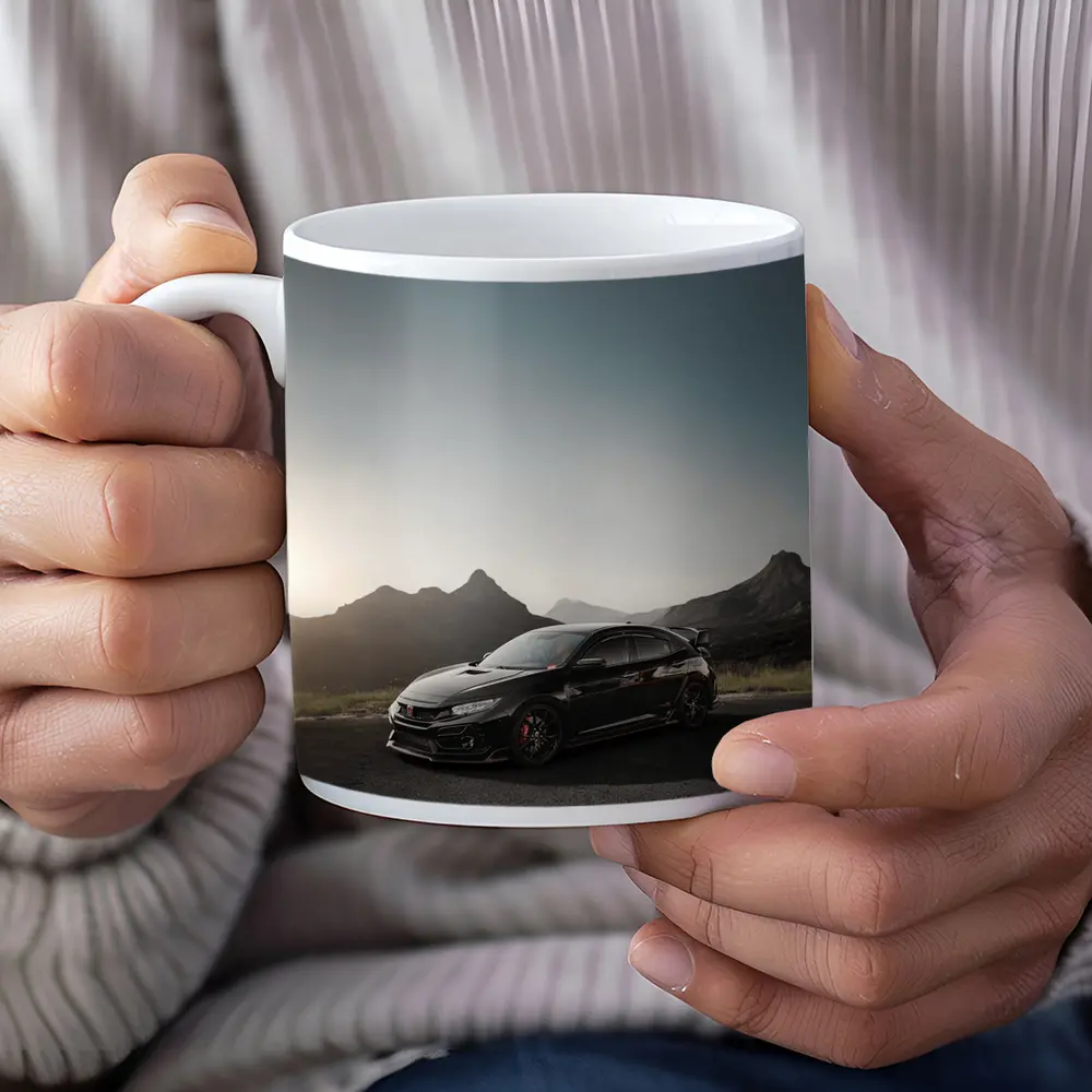Honda Civic Type R Black Mountain Sunset – Mugs