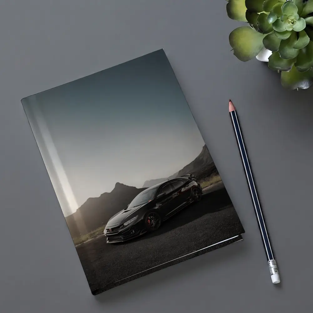 Honda Civic Type R Black Mountain Sunset – Notebooks
