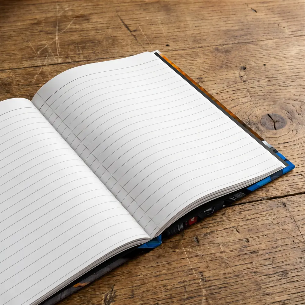 Honda Civic Type R Blue Autumn Park – Notebooks