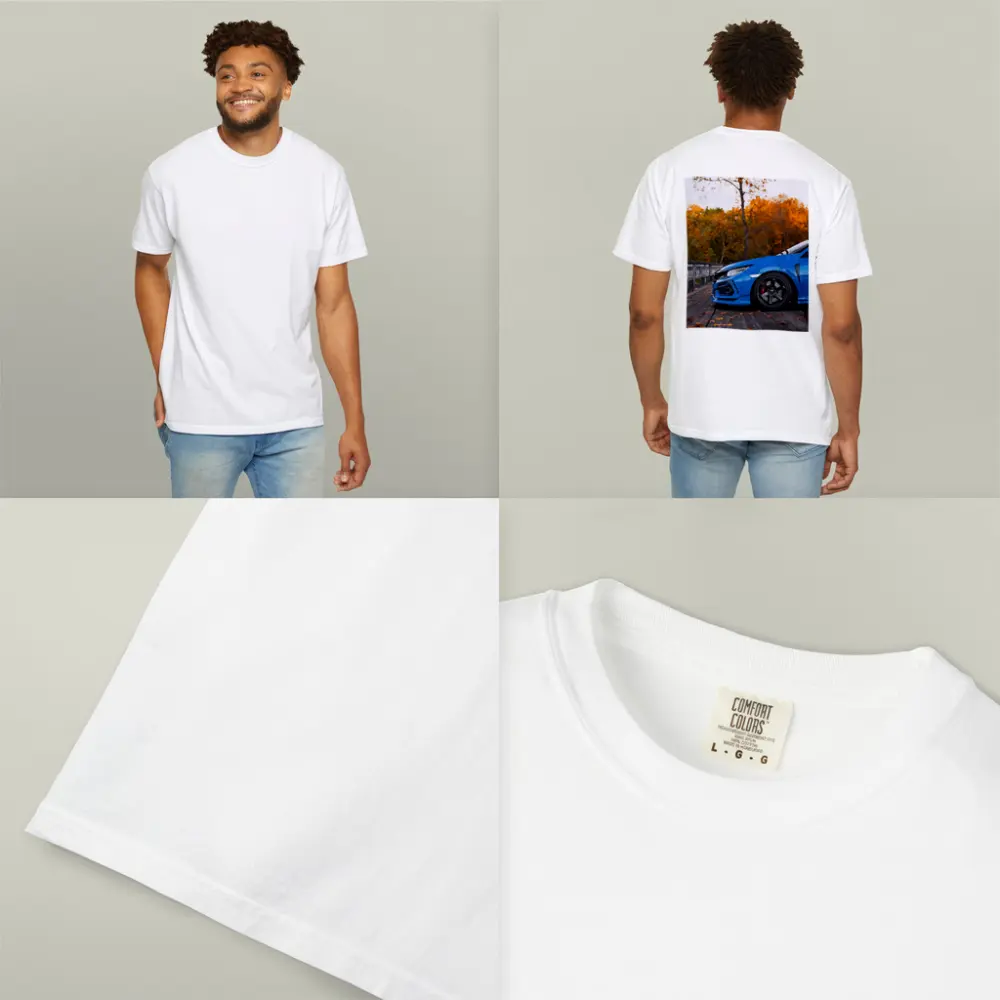 Honda Civic Type R Blue Autumn Park – T-Shirts