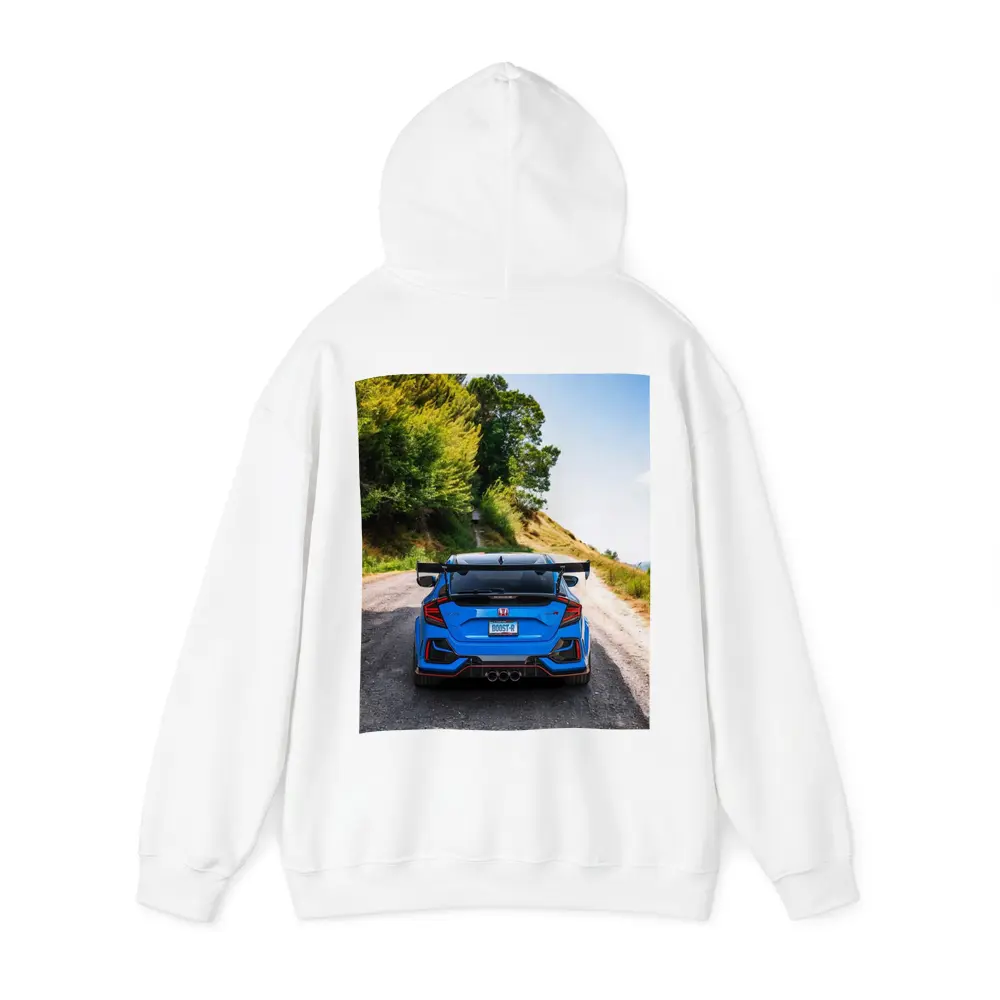 Honda Civic Type R Blue Mountain Road – Hoodies
