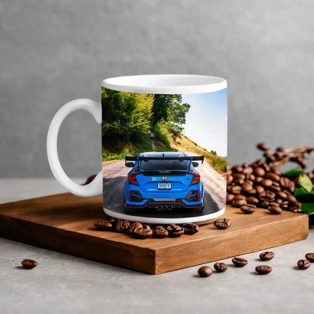 Honda Civic Type R Blue Mountain Road – Mugs