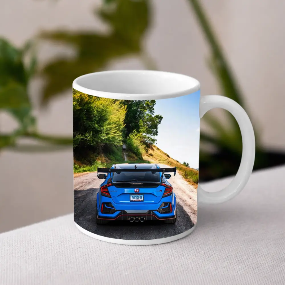 Honda Civic Type R Blue Mountain Road – Mugs