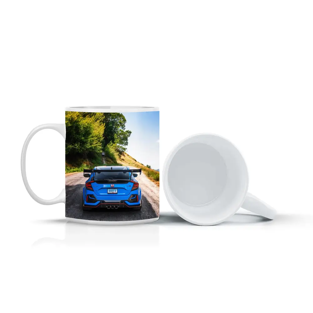 Honda Civic Type R Blue Mountain Road – Mugs