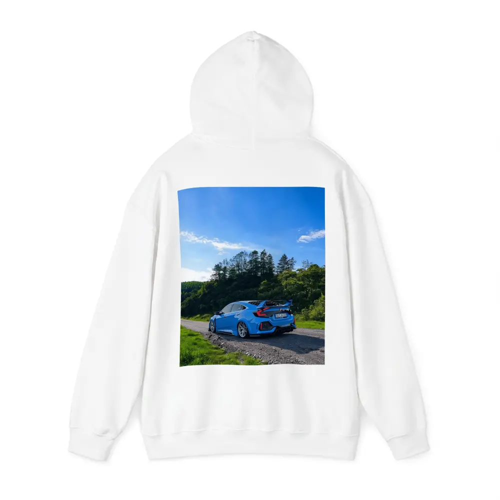 Honda Civic Type R Blue Country Road – Hoodies