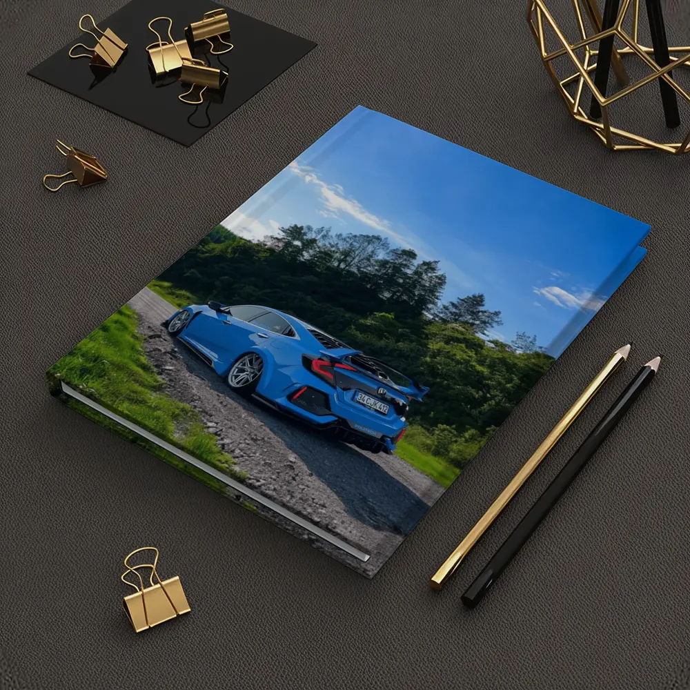 Honda Civic Type R Blue Country Road – Notebooks