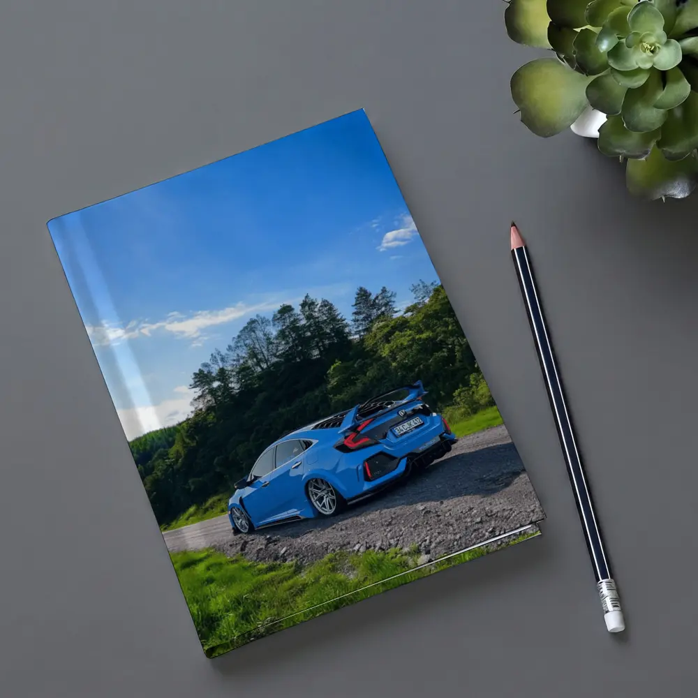 Honda Civic Type R Blue Country Road – Notebooks