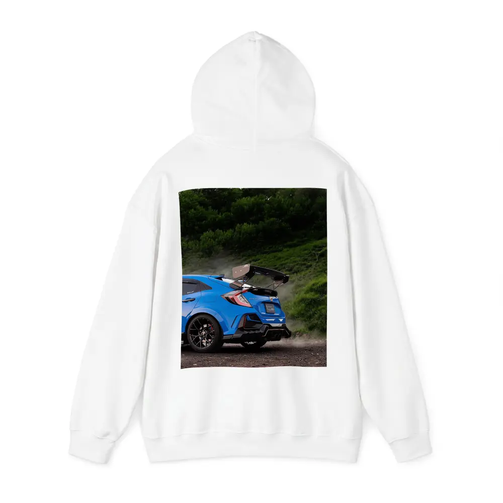 Honda Civic Type R Blue Forest Road – Hoodies