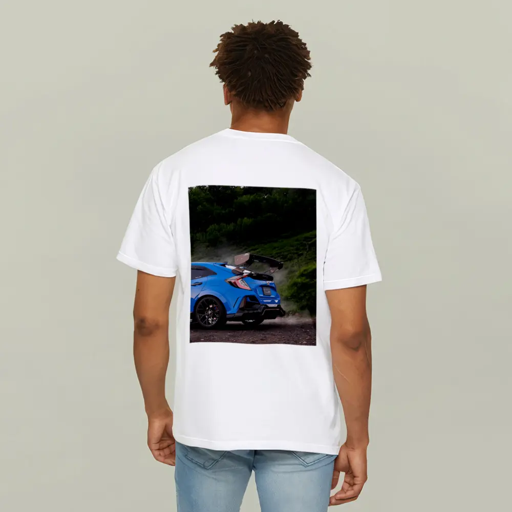 Honda Civic Type R Blue Forest Road – T-Shirts