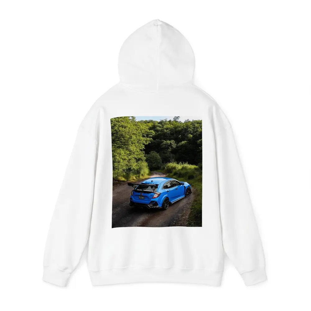Honda Civic Type R Blue Forest Road – Hoodies