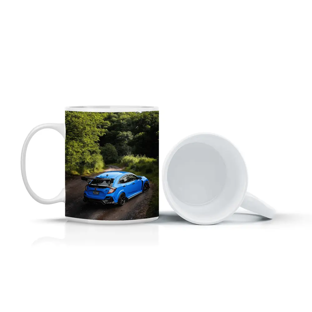 Honda Civic Type R Blue Forest Road – Mugs