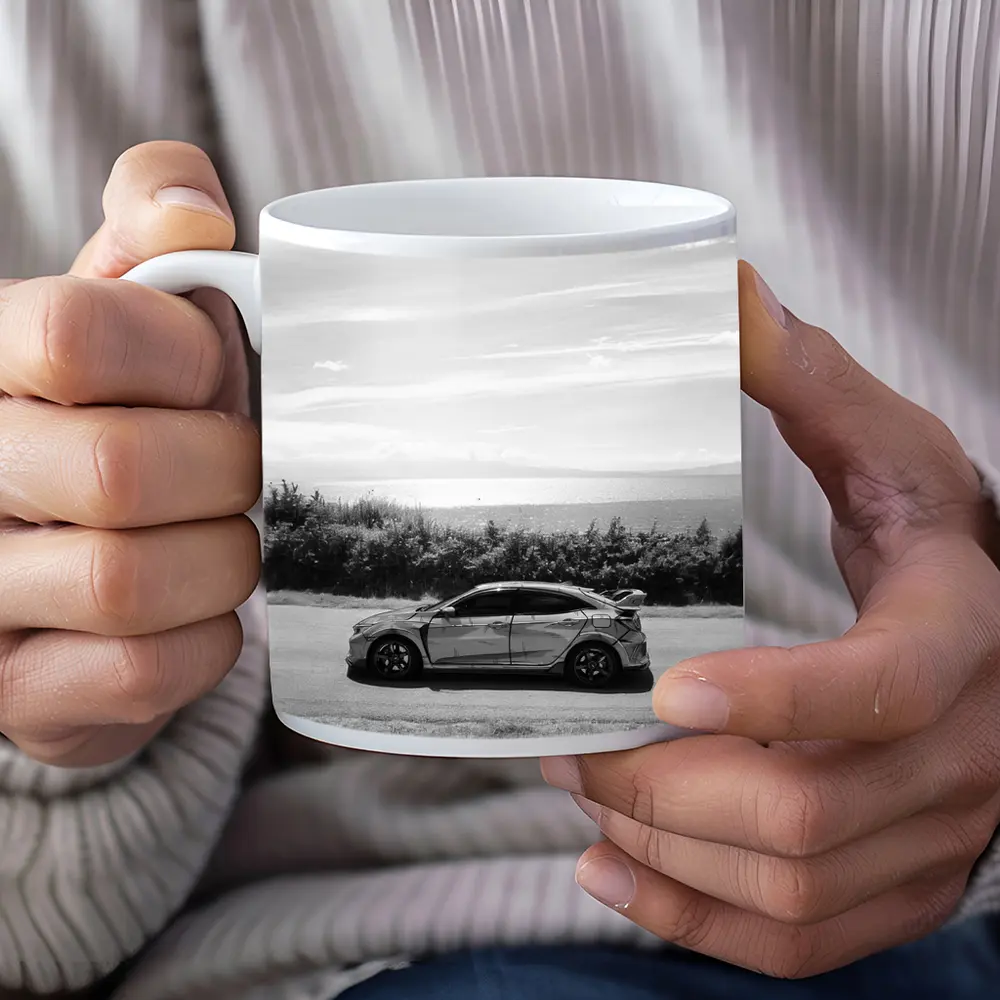 Honda Civic Type R Coastal Black White – Mugs