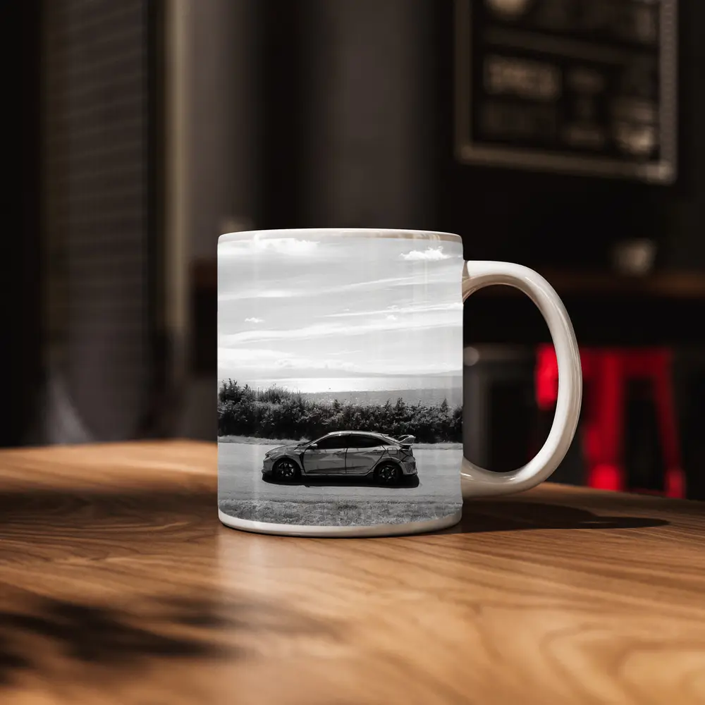 Honda Civic Type R Coastal Black White – Mugs