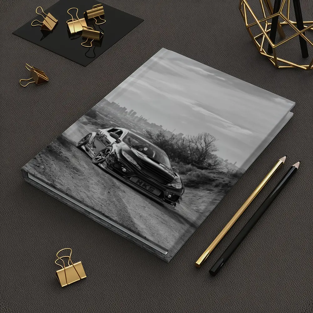 Honda Civic Widebody Black White Dirt Road – Notebooks
