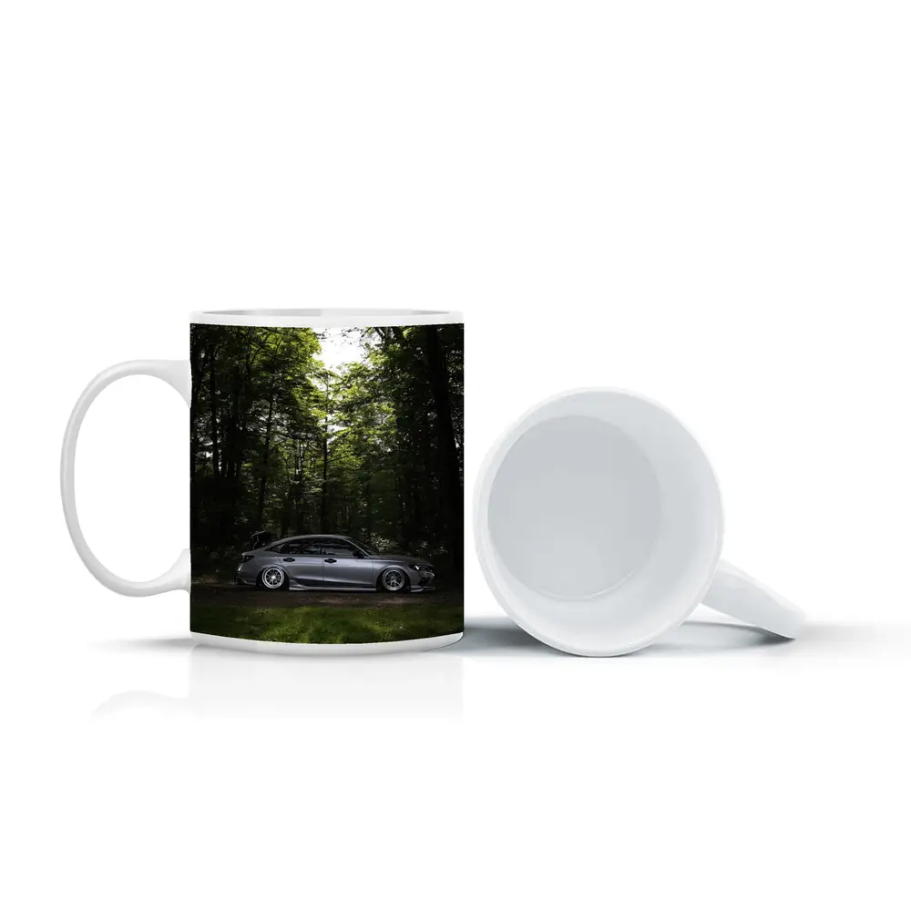 Honda Civic Stance Build Forest Setting – Mugs