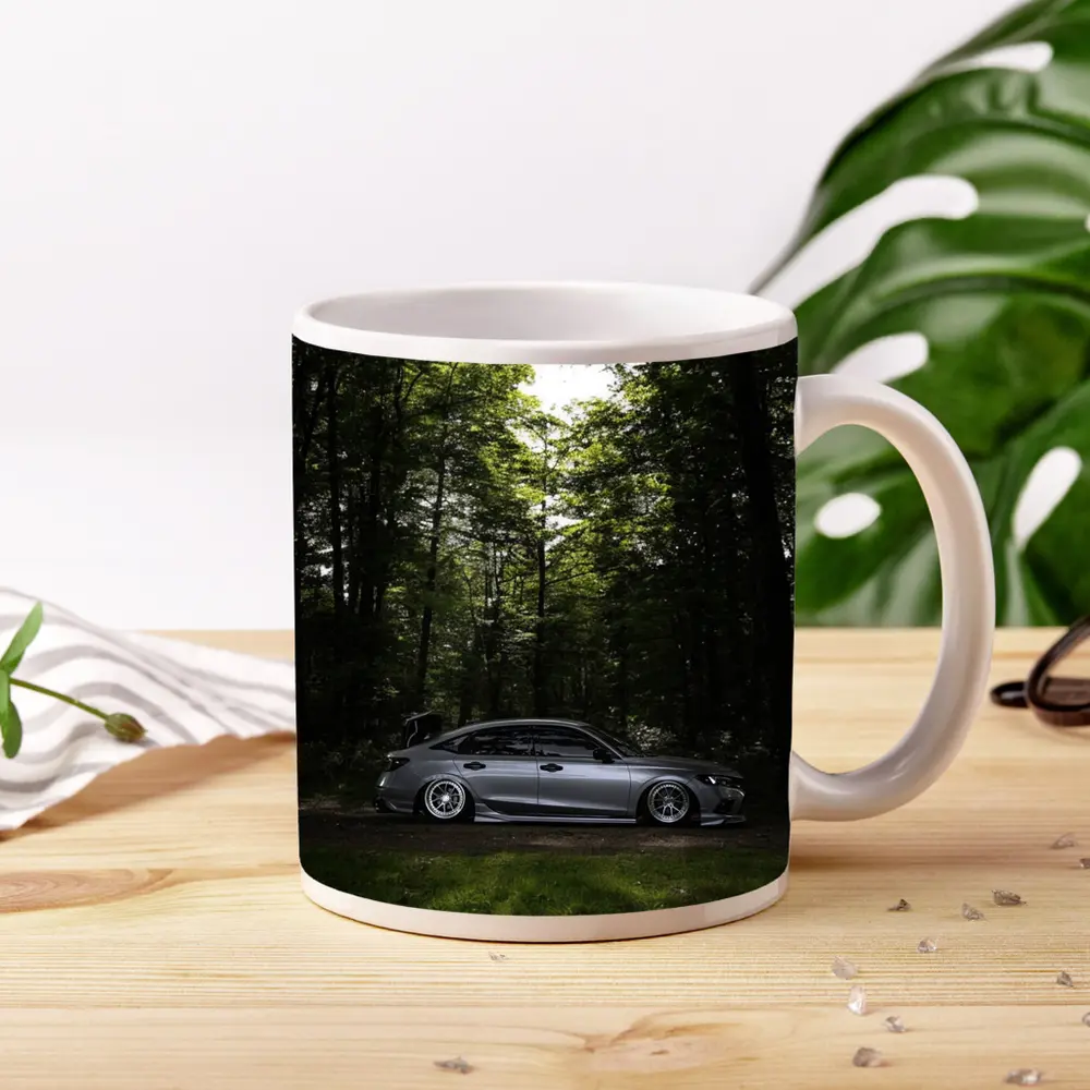 Honda Civic Stance Build Forest Setting – Mugs