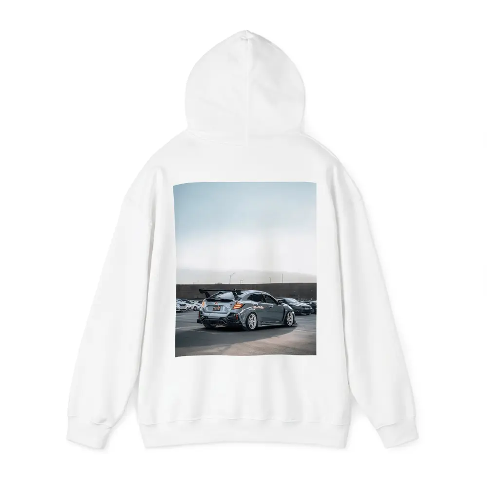 Honda Civic Type R Gray Parking Lot – Hoodies