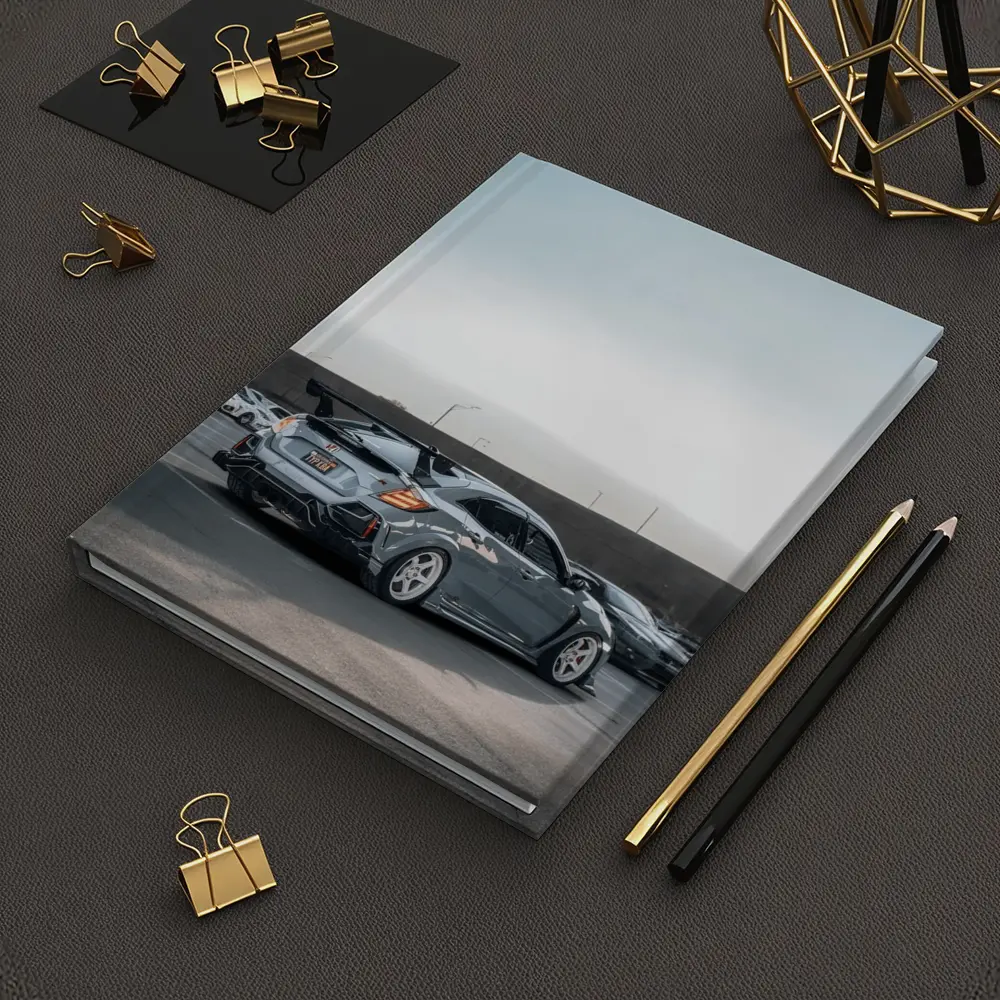 Honda Civic Type R Gray Parking Lot – Notebooks