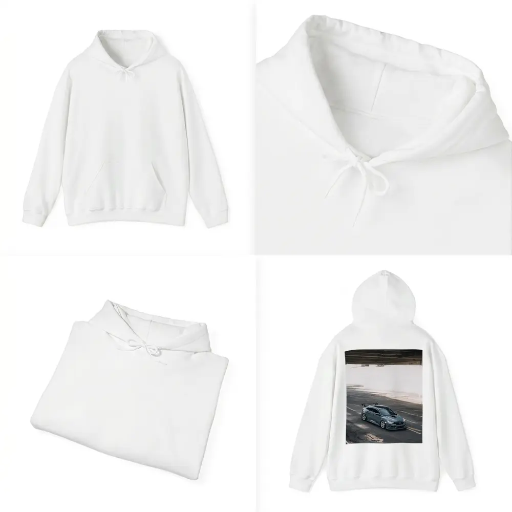 Honda Civic Type R Gray Urban Street – Hoodies