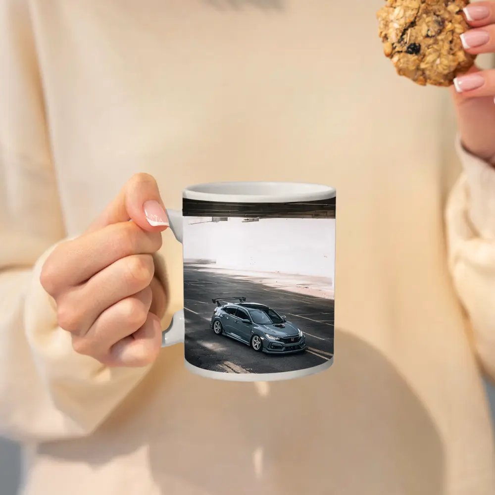 Honda Civic Type R Gray Urban Street – Mugs