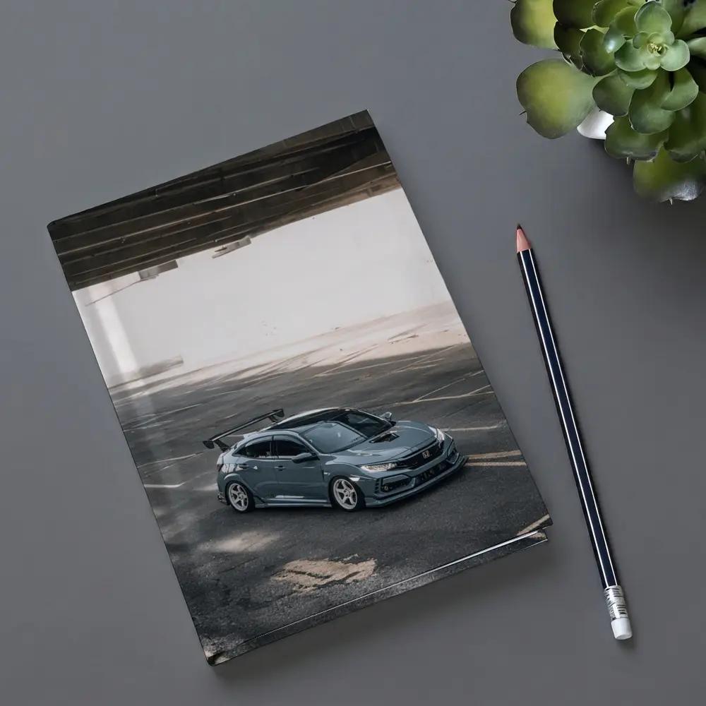 Honda Civic Type R Gray Urban Street – Notebooks
