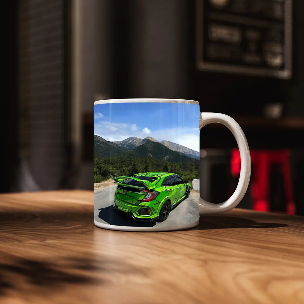 Honda Civic Type R Green Mountain Road – Mugs