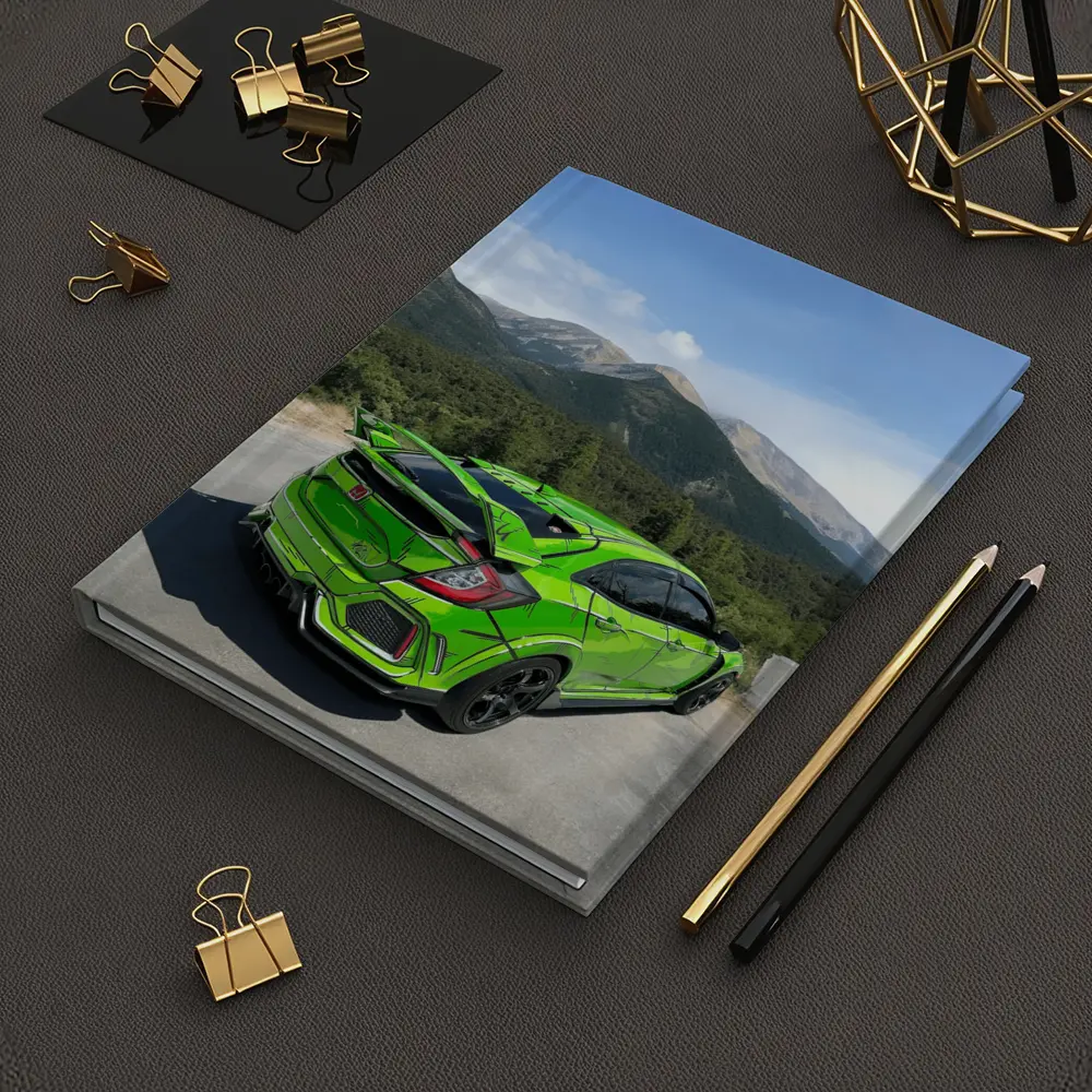 Honda Civic Type R Green Mountain Road – Notebooks