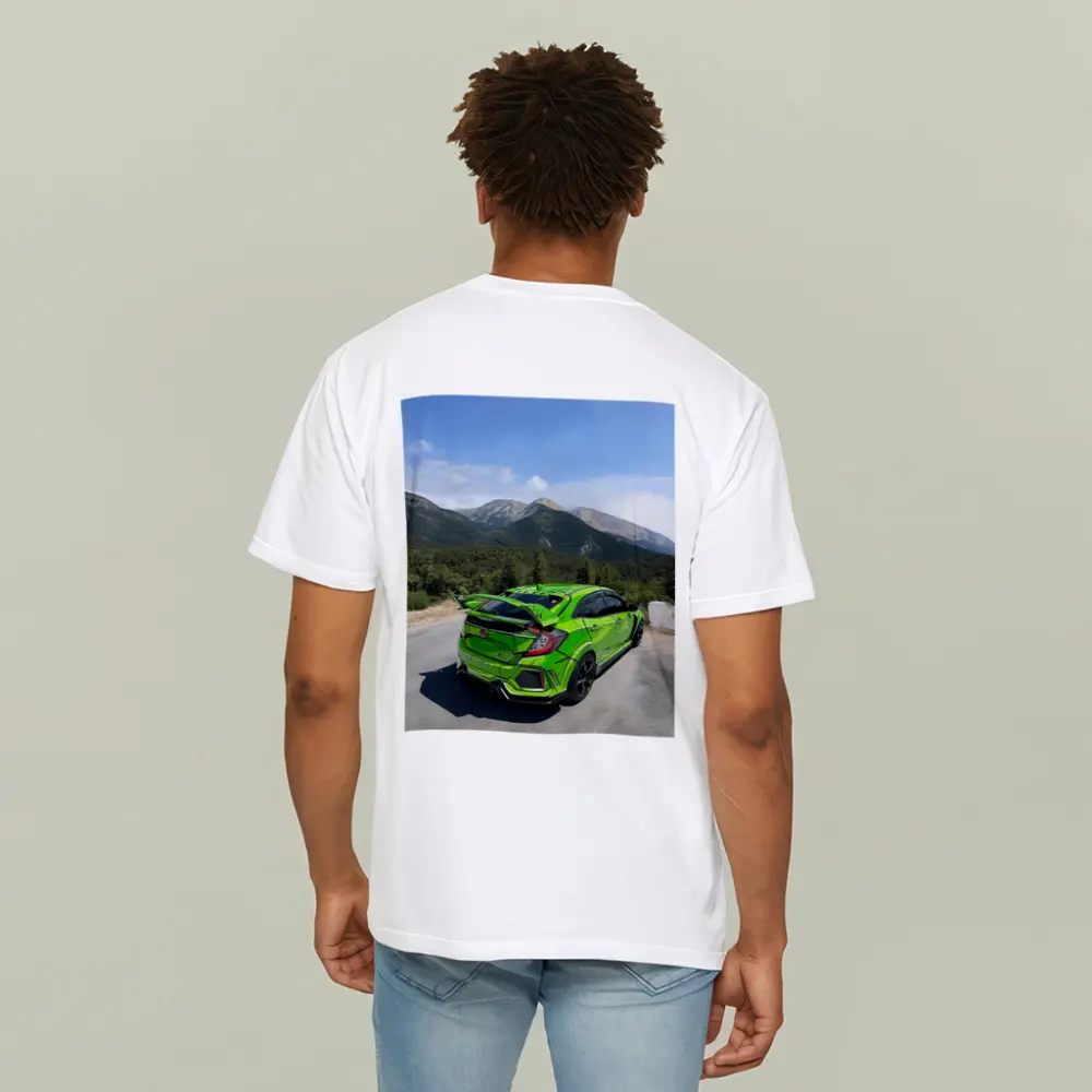 Honda Civic Type R Green Mountain Road – T-Shirts