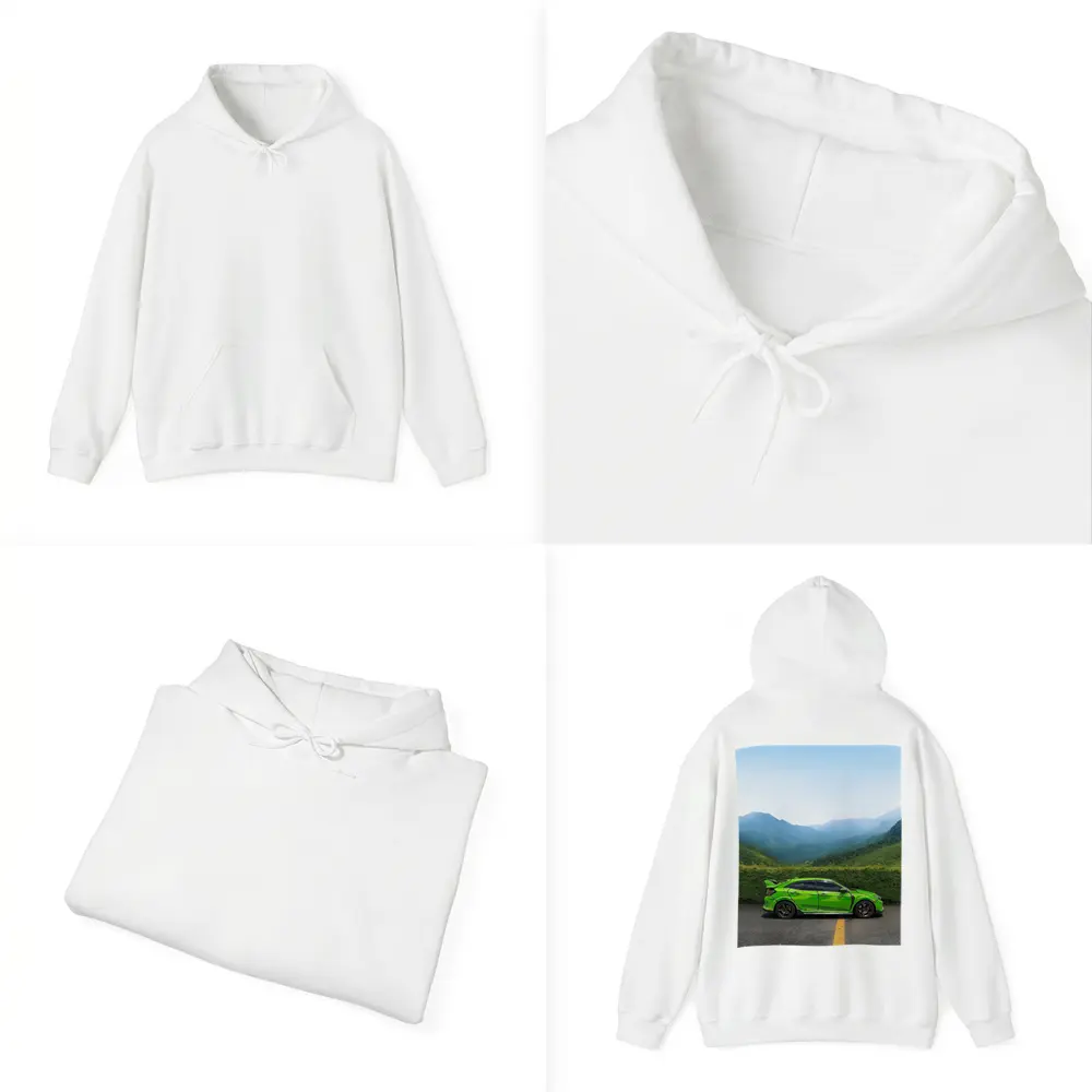 Honda Civic Type R Green Mountain Road – Hoodies