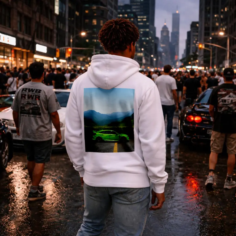 Honda Civic Type R Green Mountain Road – Hoodies