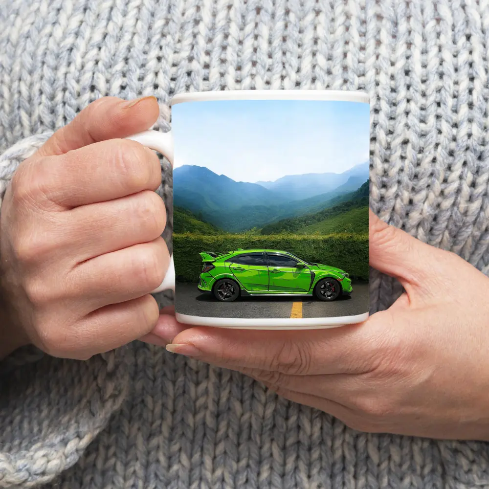 Honda Civic Type R Green Mountain Road – Mugs