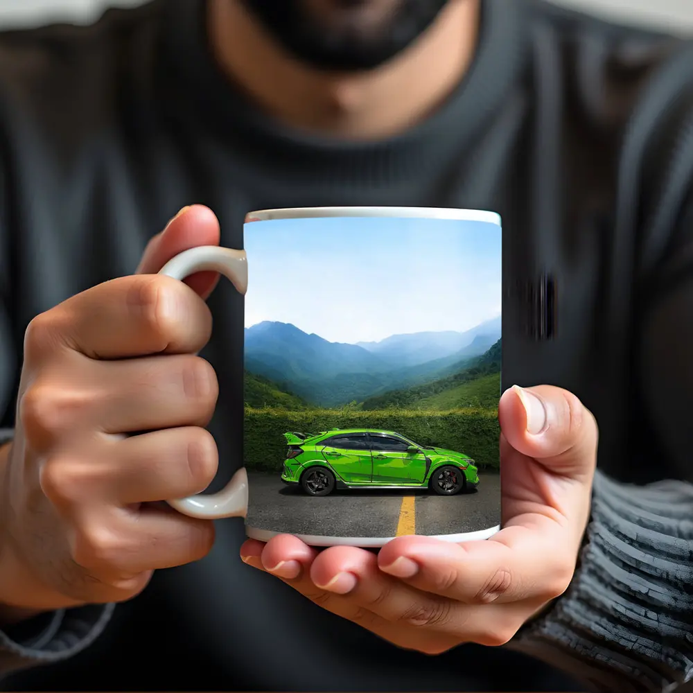 Honda Civic Type R Green Mountain Road – Mugs