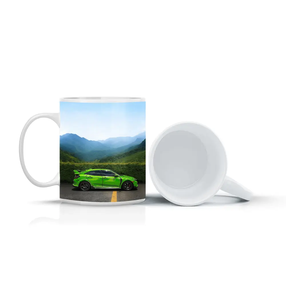 Honda Civic Type R Green Mountain Road – Mugs