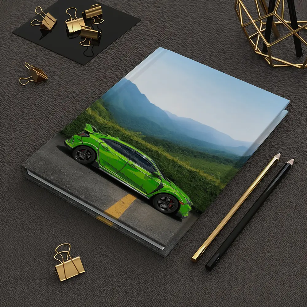 Honda Civic Type R Green Mountain Road – Notebooks