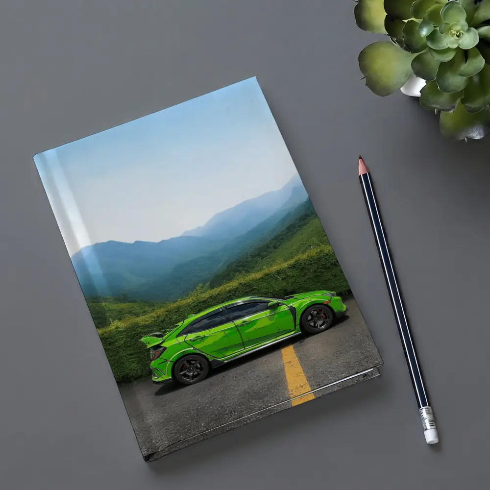 Honda Civic Type R Green Mountain Road – Notebooks