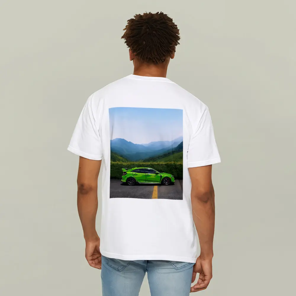 Honda Civic Type R Green Mountain Road – T-Shirts