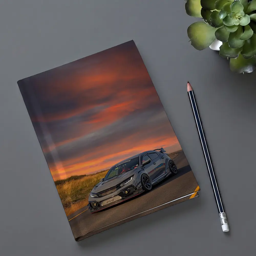 Honda Civic Type R Grey Sunset Sky – Notebooks