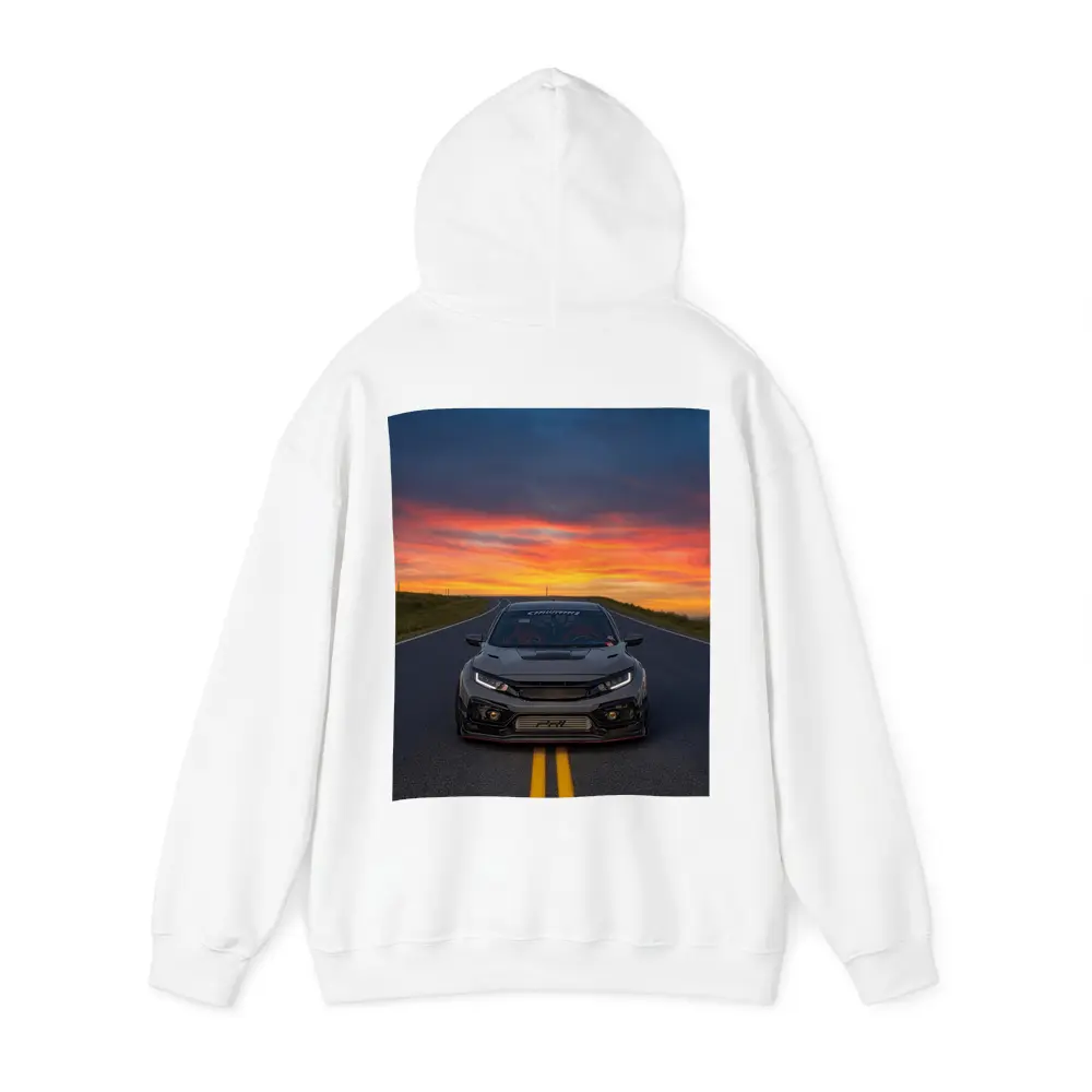 Honda Civic Type R Sunset Road – Hoodies