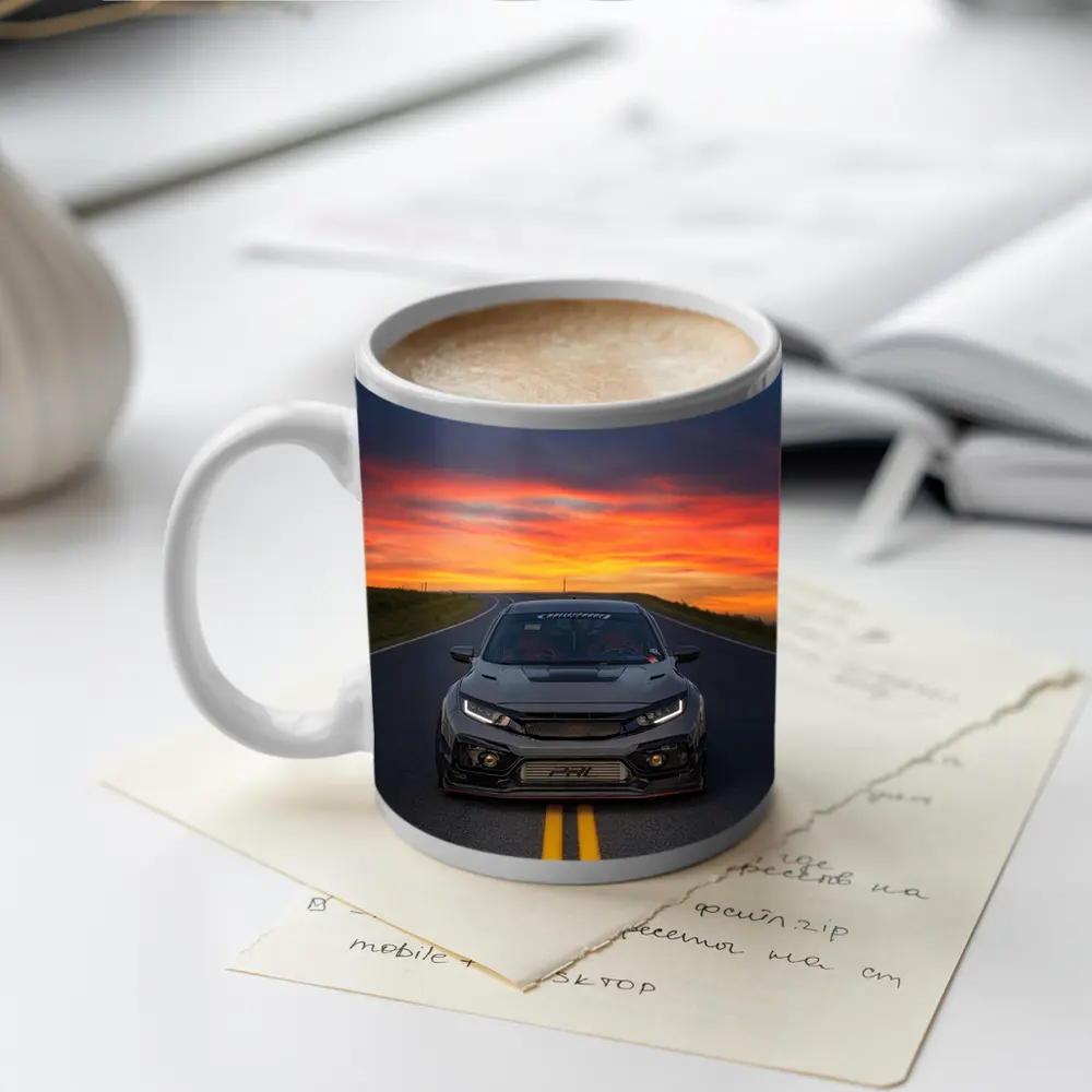 Honda Civic Type R Sunset Road – Mugs